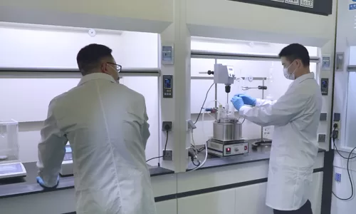 Resin material production and packaging
