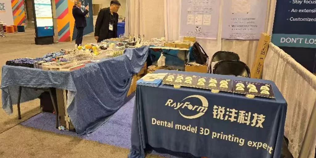 RayForm more Dental resin model at 2024 Spain IFEMA Exhibition
